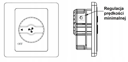 Tyrystorowy regulator prędkości obrotowej TRO-600W