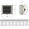 Nagrzewnica wodna NeoAir EVO26 - 26kW + uchwyt + sterownik